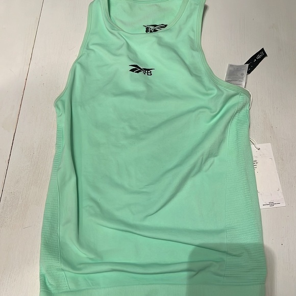 Reebok x Victoria Beckham green tank medium new - Picture 5 of 7